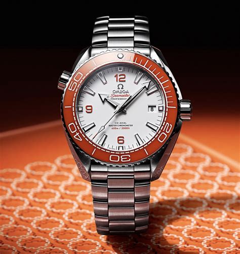 omega seamaster planet ocean orange fake|omega planet ocean orange bezel.